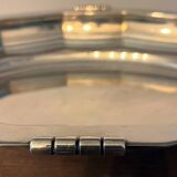 Art Deco plate Durousseau & Raynaud Silver-plated Rooster hallmark 15g