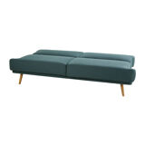 Green 4-seater sofa bed - Maison du monde