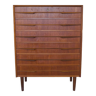 Danish Teak 6-drawer Chest Of Drawers By J.G. Møbler, Aars.