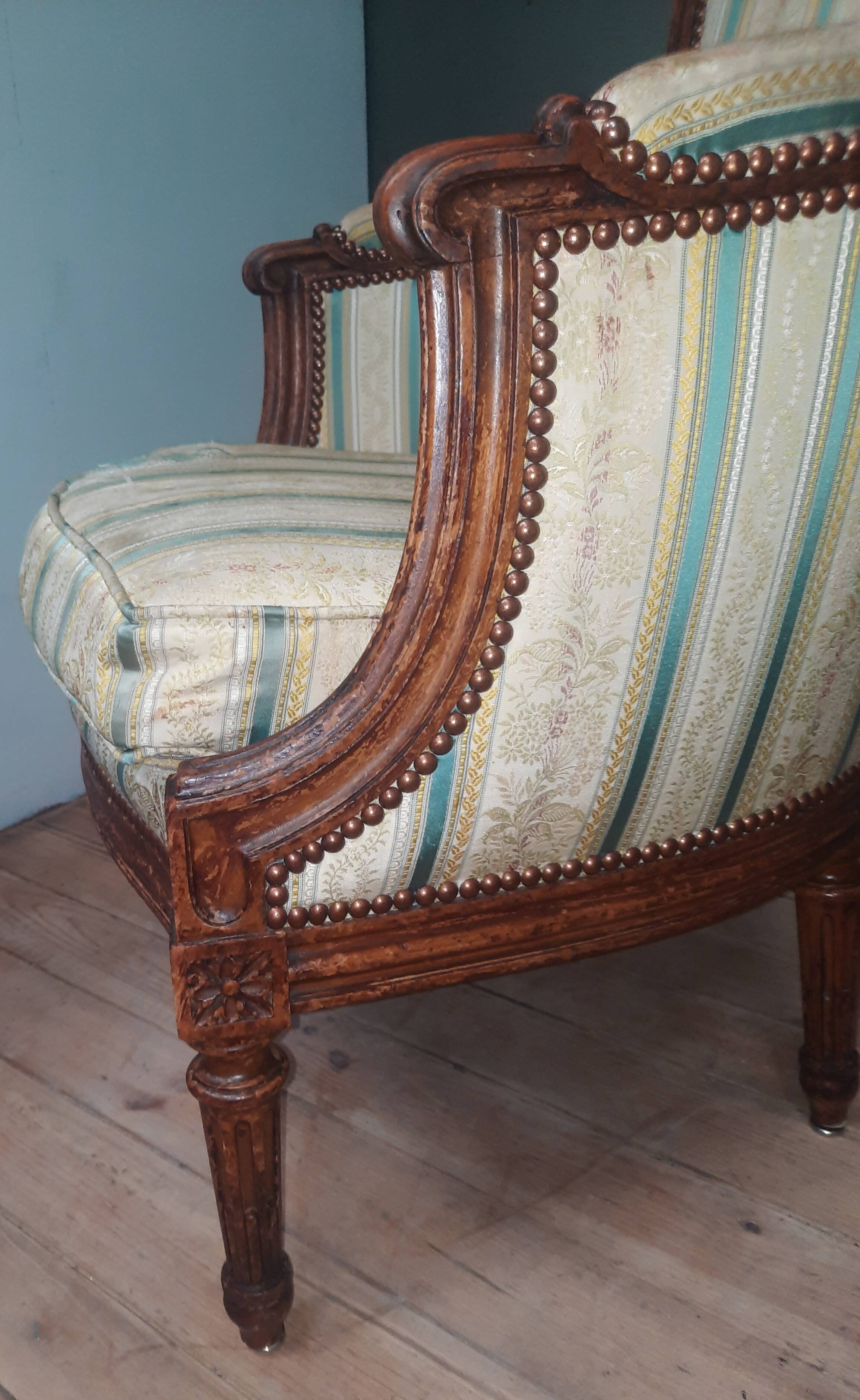 Pair of Louis XVI shepherdesses