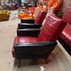 Canapé et 2 fauteuils vintage pied compas