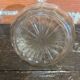 Pair of Vintage Moulded Glass Wine Decanters