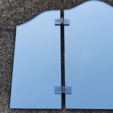 Large format triptych mirror, vintage, years  66x45cm