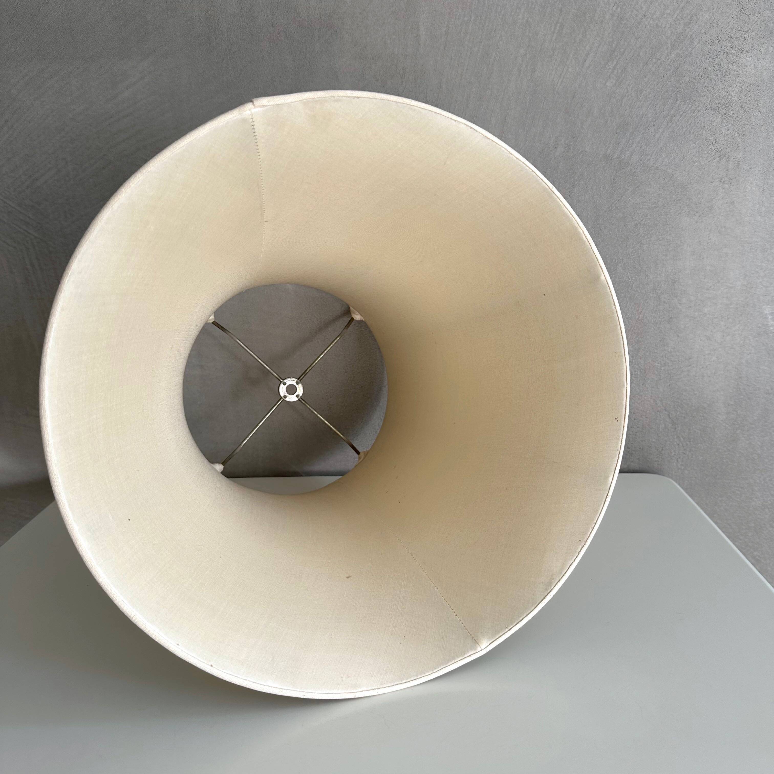 Vintage lamp, table lamp with ceramic base, mid-century floor lamp