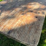 Table ancienne en bois pliante