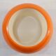 Vintage ice bucket of round shape and orange Brand GALLIA
