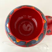 Punch bowl set with 12 cups, Wächtersbach Keramik Germany