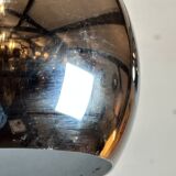 Vintage 70'S Italian lily of the valley floor lamp in chromed metal