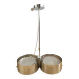 Cinna pendant light Chromed metal Design 2000