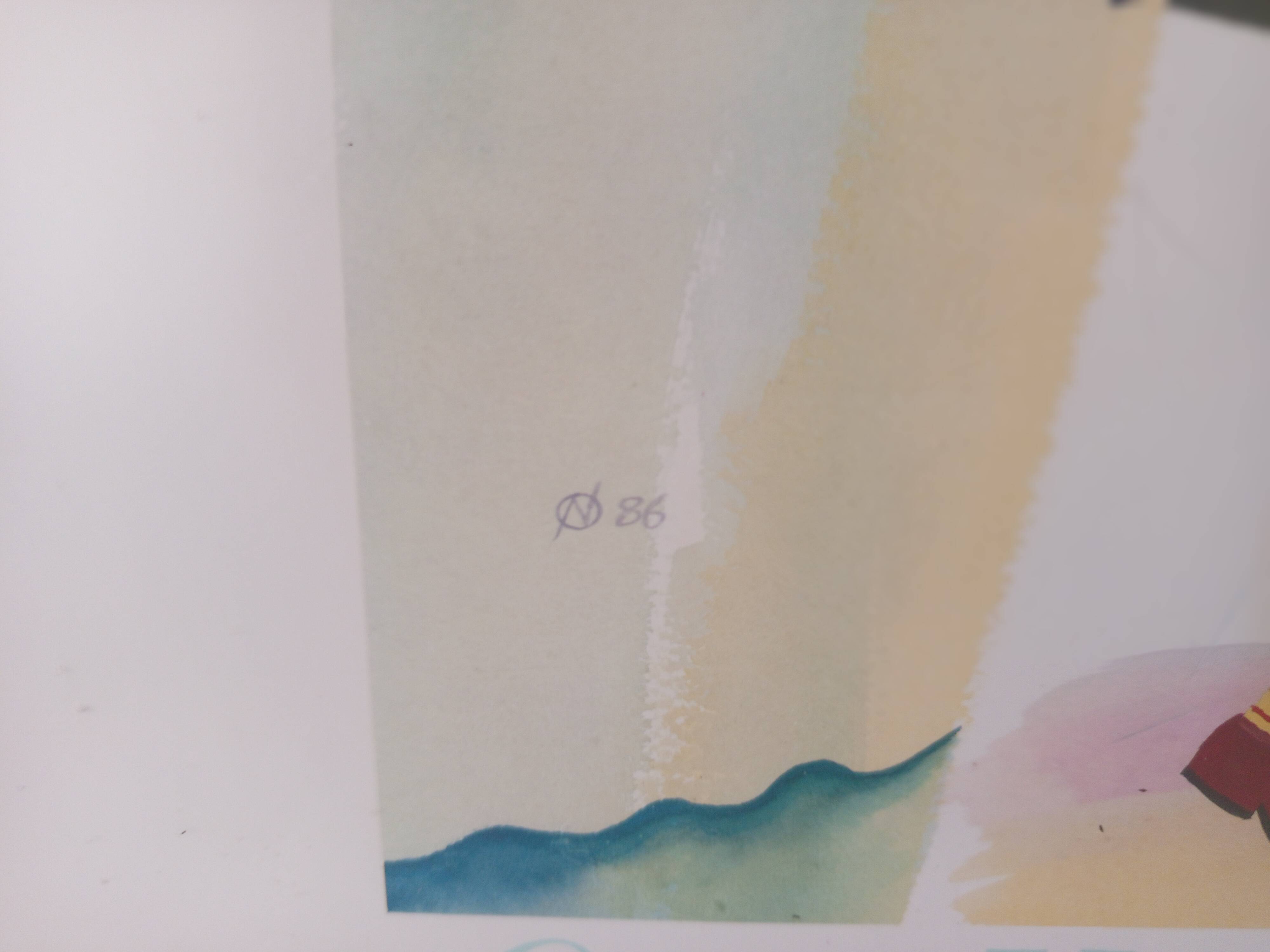 Nick Orsborn — Quartet — Vintage British Art Print, 1986