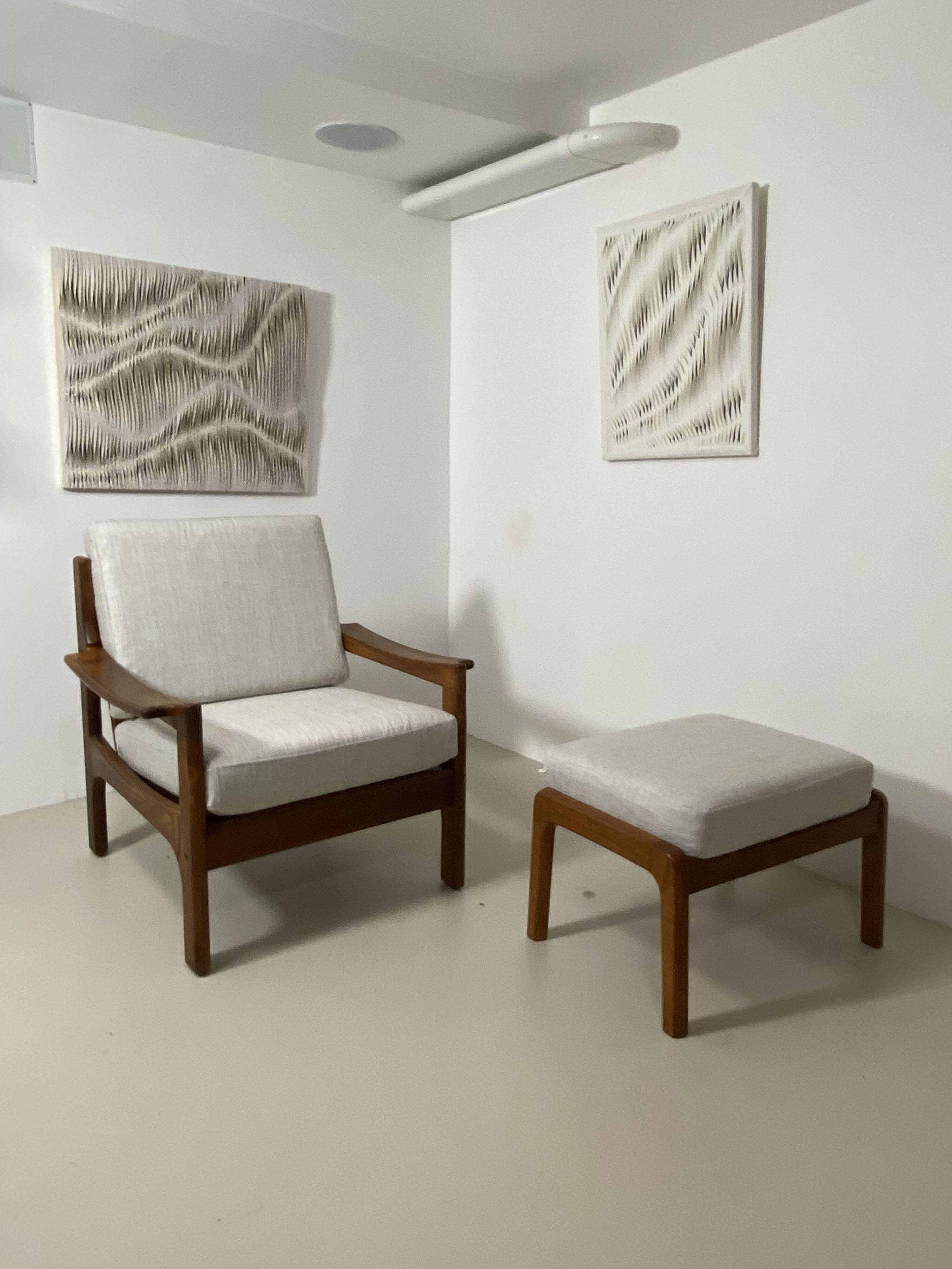 Danish armchair in teak, 1960s