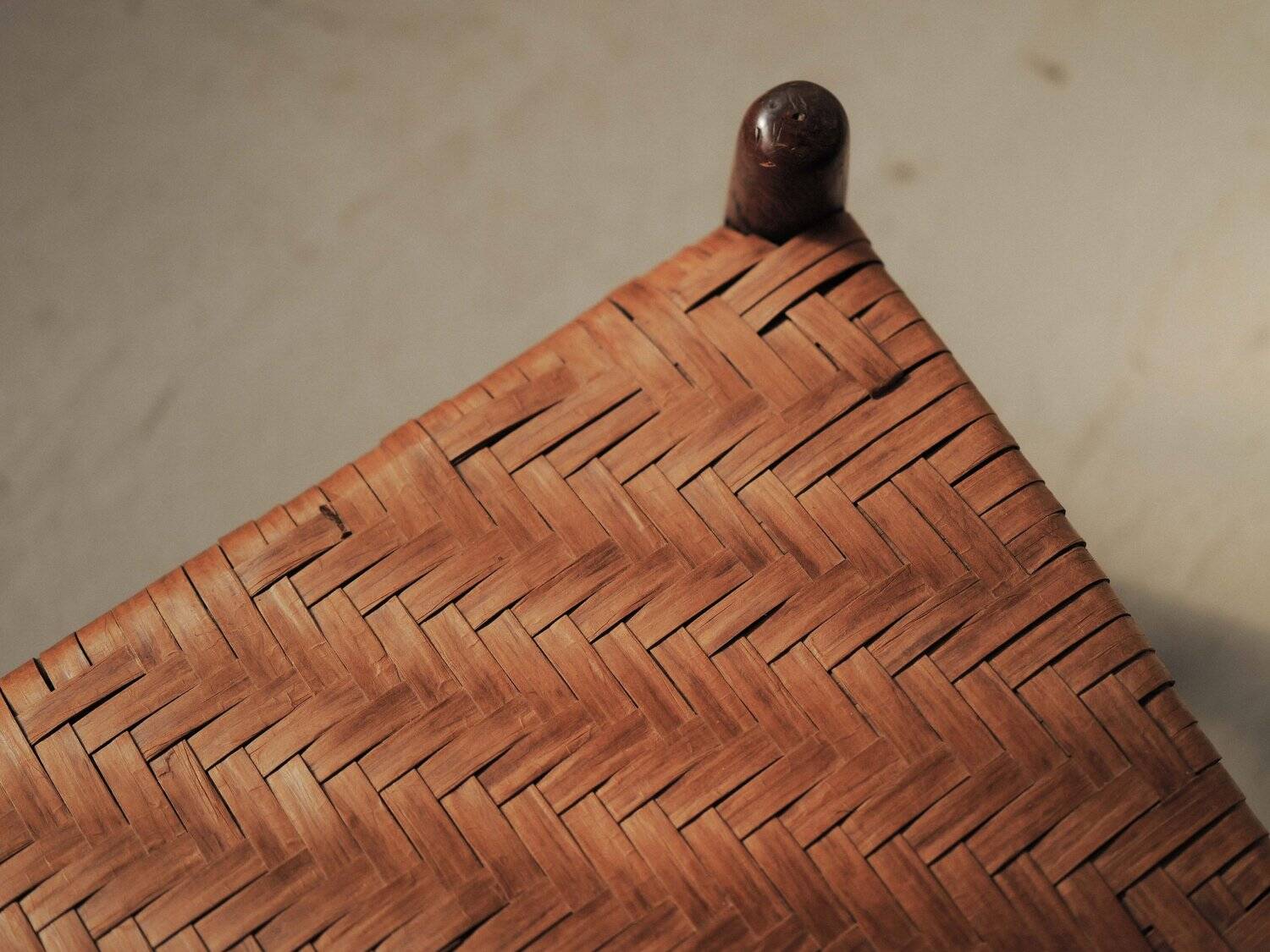 Low chair in Shaker style, United States, circa 1900