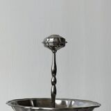 Servant display with two trays in stainless steel Jean Couzon