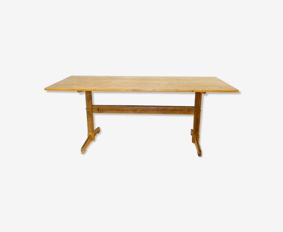 Table de salle à manger en chêne, Danemark, 1960