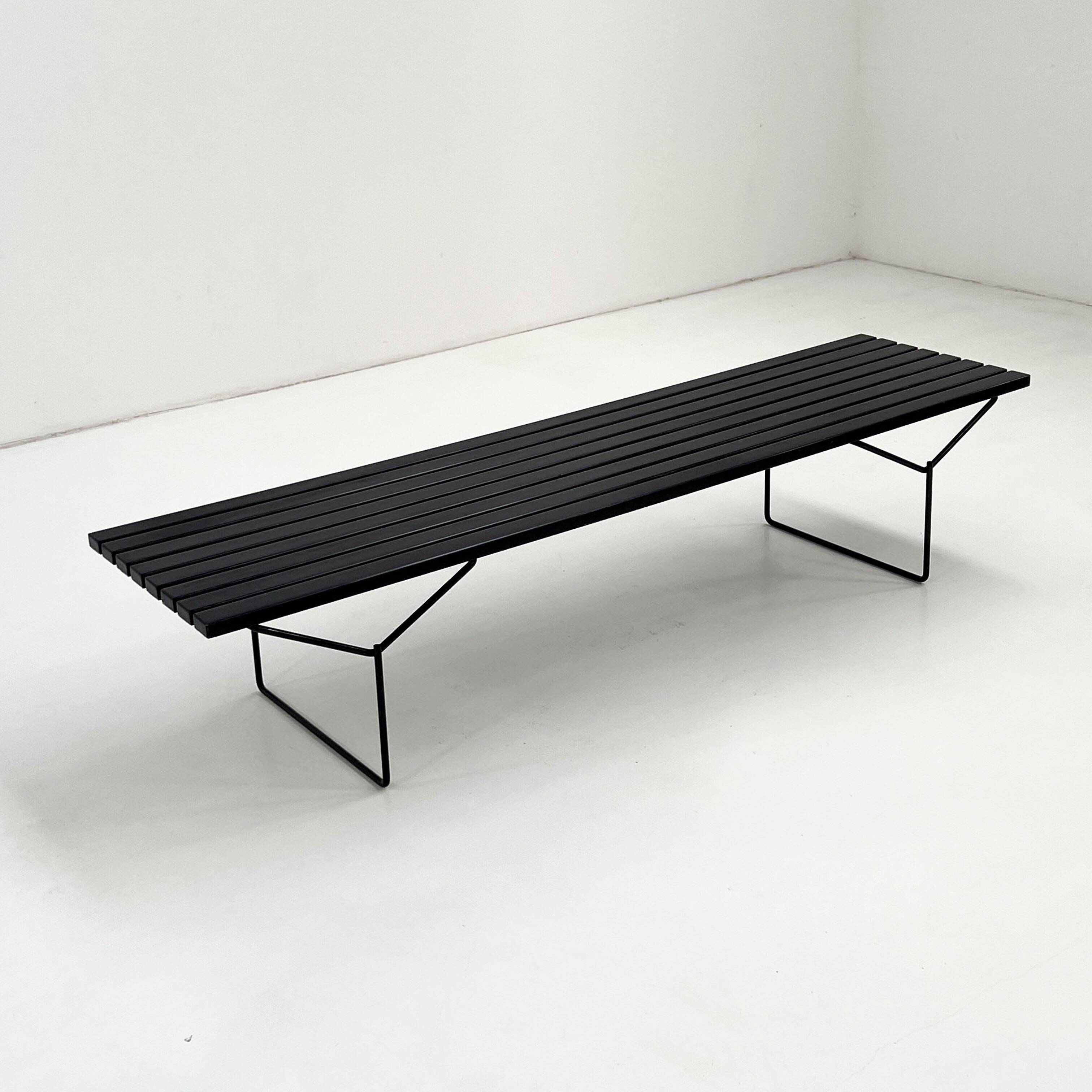 Black Bench by Harry Bertoia for Knoll, 1960