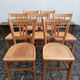 Lot de 7 chaises bistrot Luterma, 1950