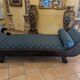 Empire period bench or daybed in Cuban mahogany
