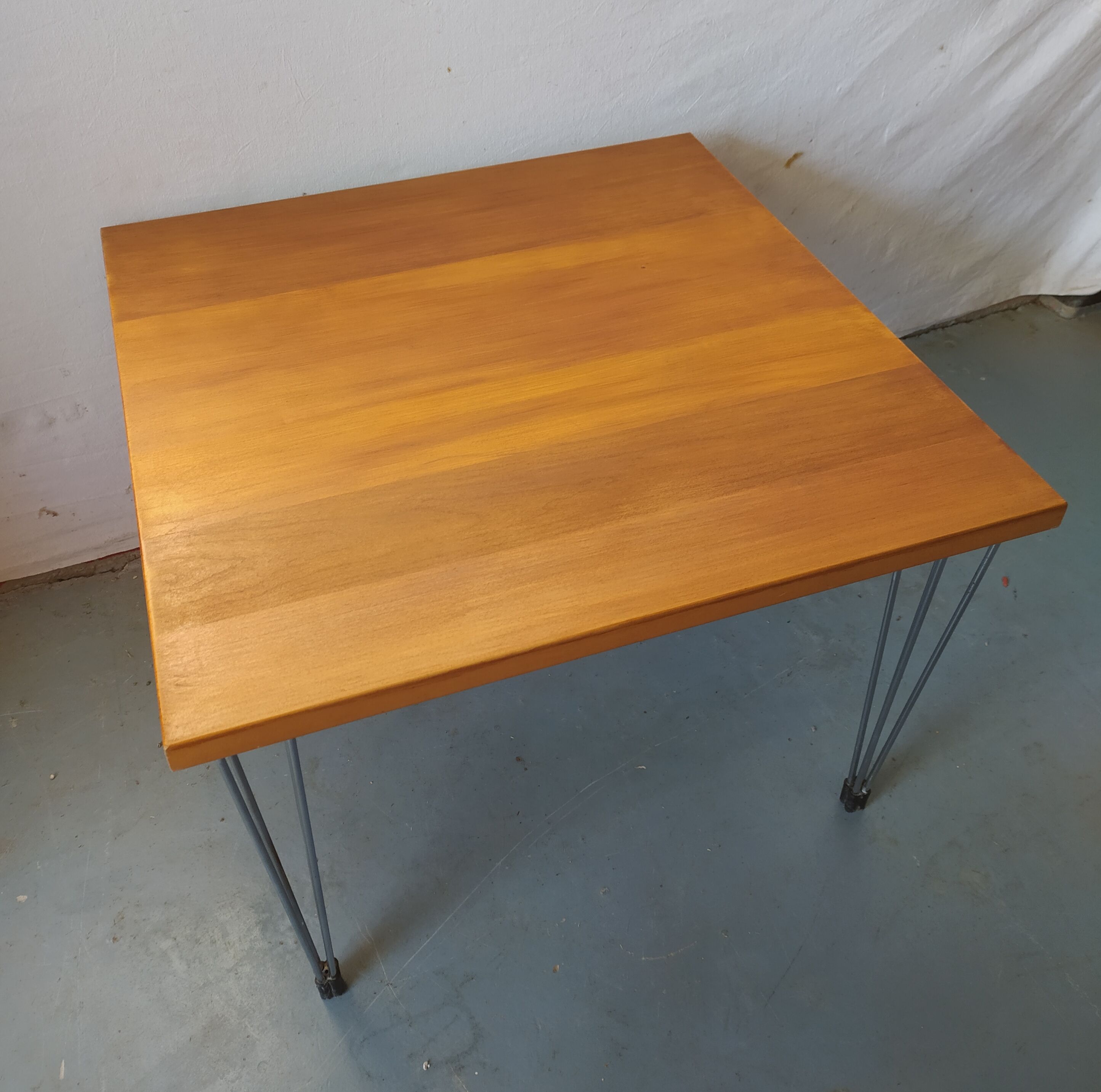 Scandinavian coffee table eiffel feet