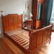 Wardrobe with a pitch pine door.