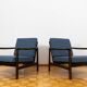 Mid Century Armchairs By Zenon Bączyk, 1960's, Set Of 2