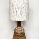 Vintage ceramic table lamp 1960 'Artichoke'