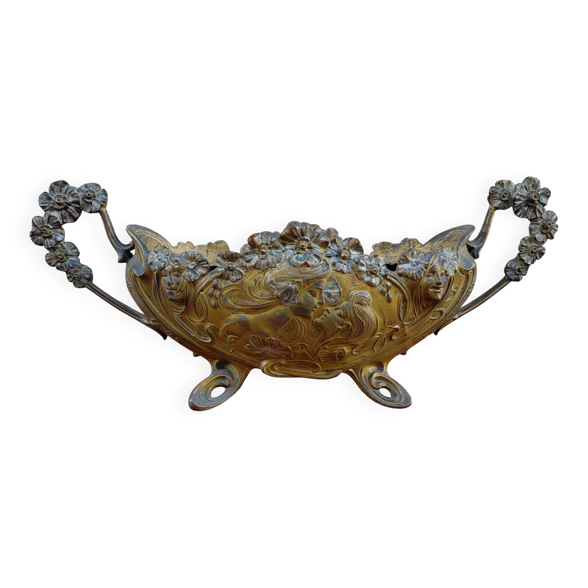 Art Nouveau Planter, Bonnefond Claude
