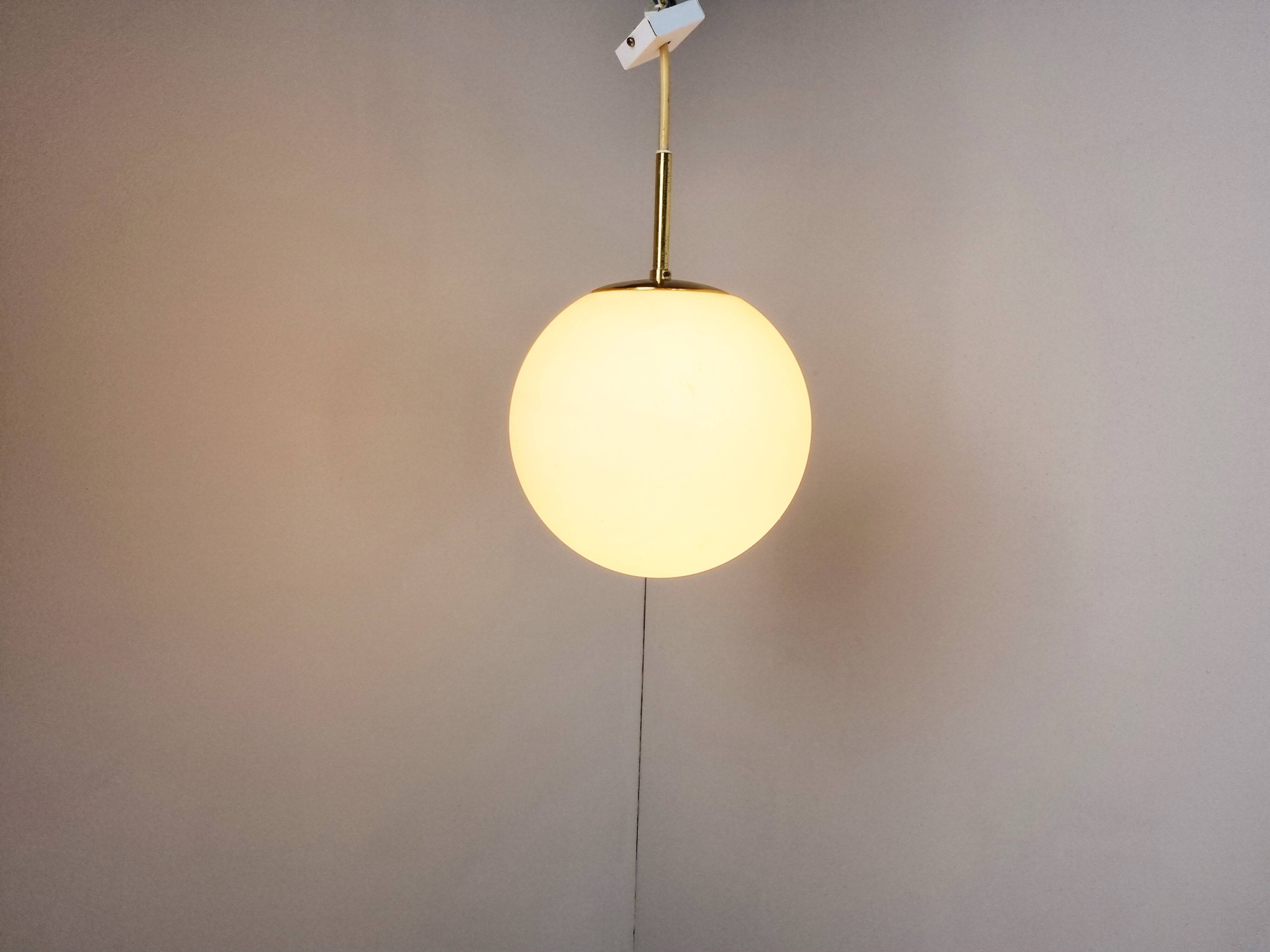 Vintage pendant lights by Glashutte limburg, 1970s