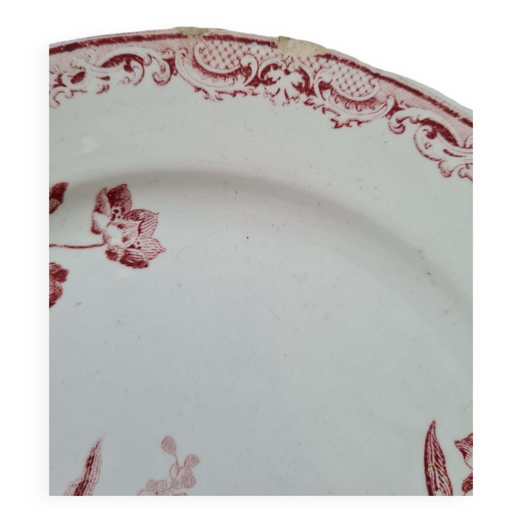 Iron earth dessert plate sets