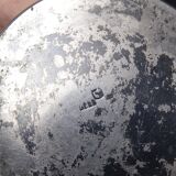 Silver metal ice bucket circa 1950