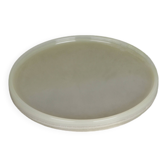 Gabriella – Round Onyx Tray  | W20cm H 2cm