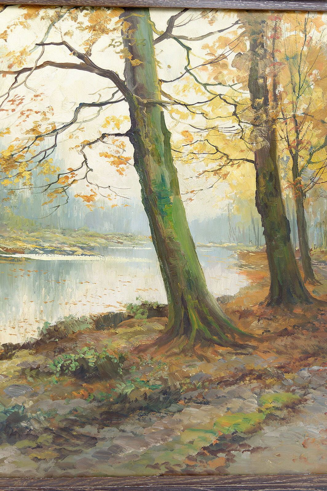 Autumn Landscape by Kees Terlouw, Impressionist painting, France, circa 1910