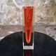 Large red Sommerso Murano vase, Italy, 1960s