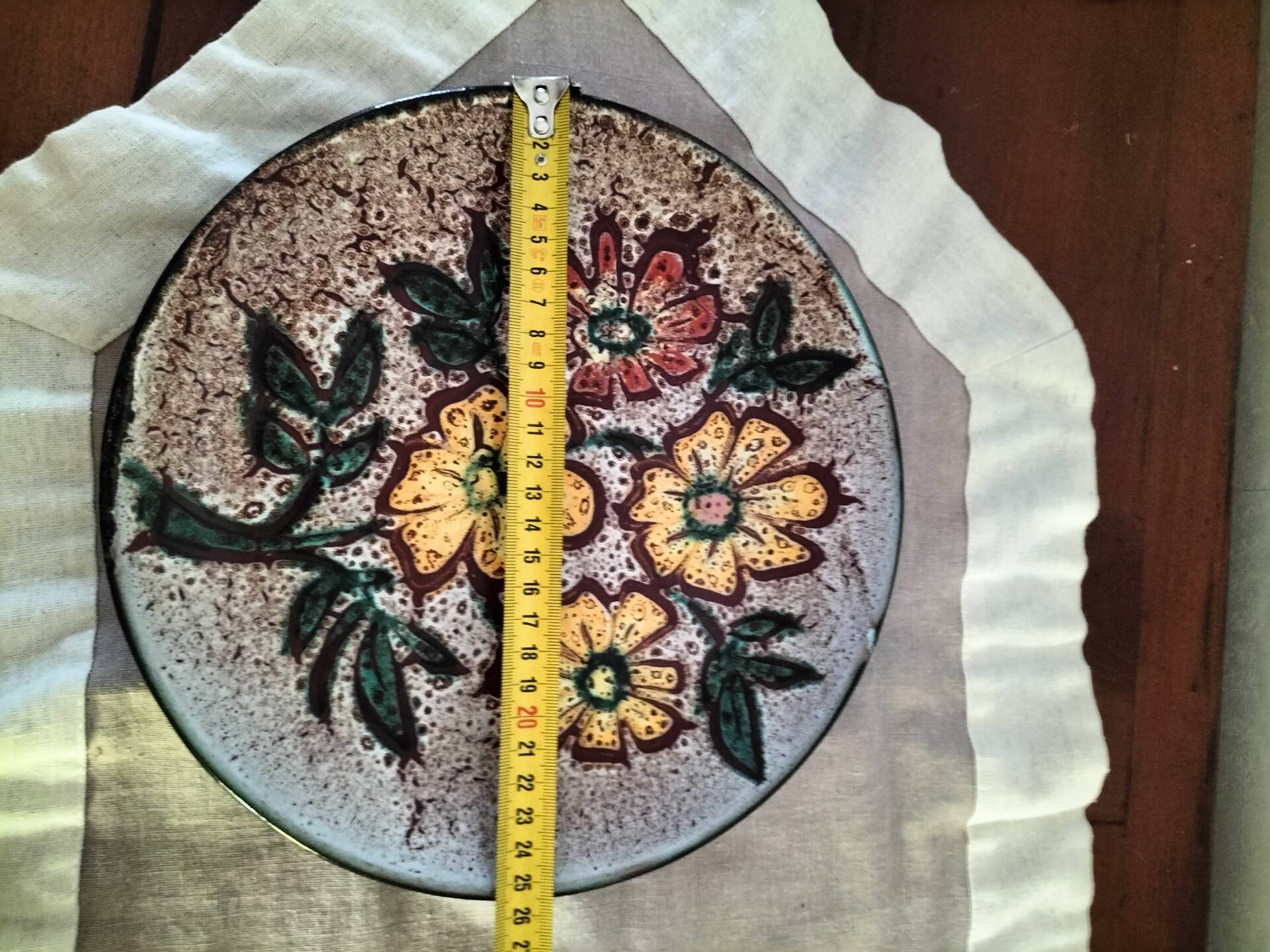 Assiette décorative Vallauris