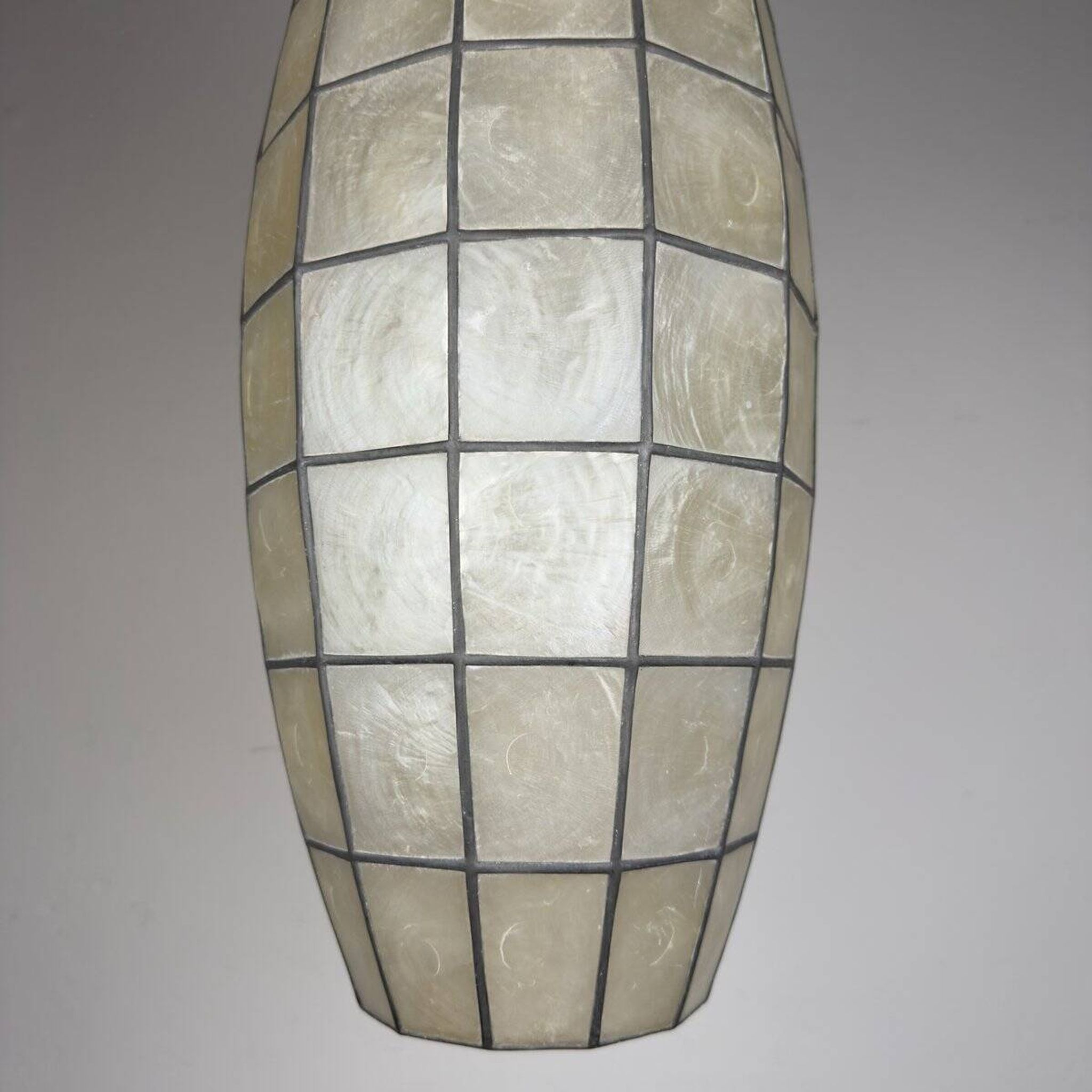 Vintage Capiz Shell Pendant, Italy, 1960s