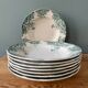 Series of 8 Terre de Fer 1900 soup plates in Onnaing earthenware