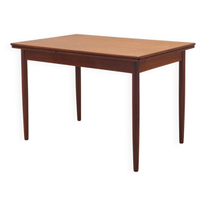 table en teck, design - production danemark