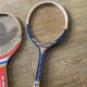 Série de 3 raquettes en bois vintage