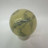 Thabur art deco marbled glass ceiling lamp , 1930s the Netherlands