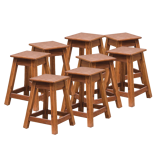 Vintage wooden stools