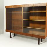 Czech Mahogany Bookcase, 1970s