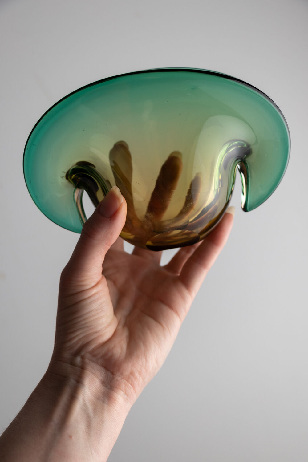 Murano Seguso Dalla Venezia trinket bowl vintage