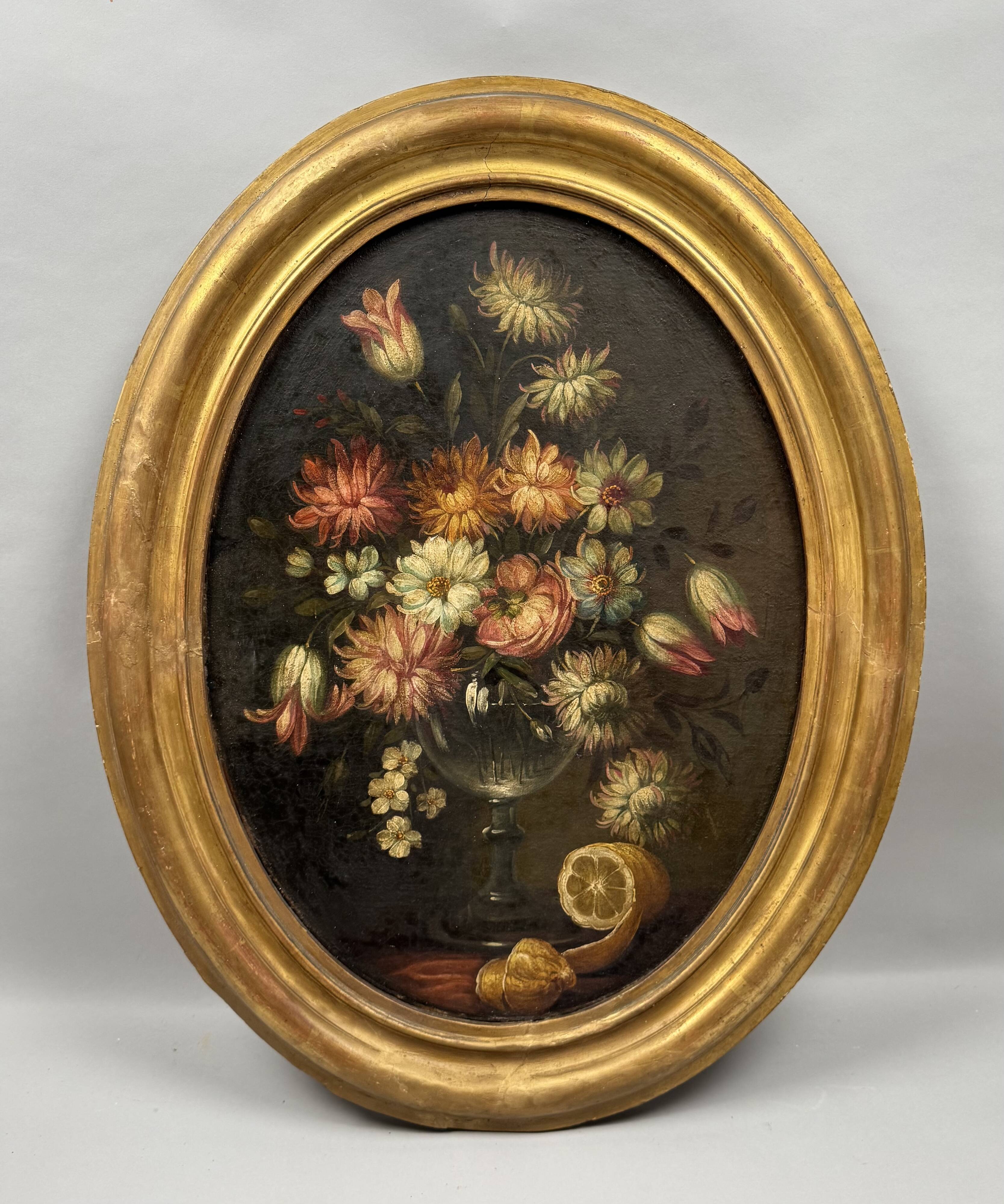 Bouquet de fleurs, XIXème siècle