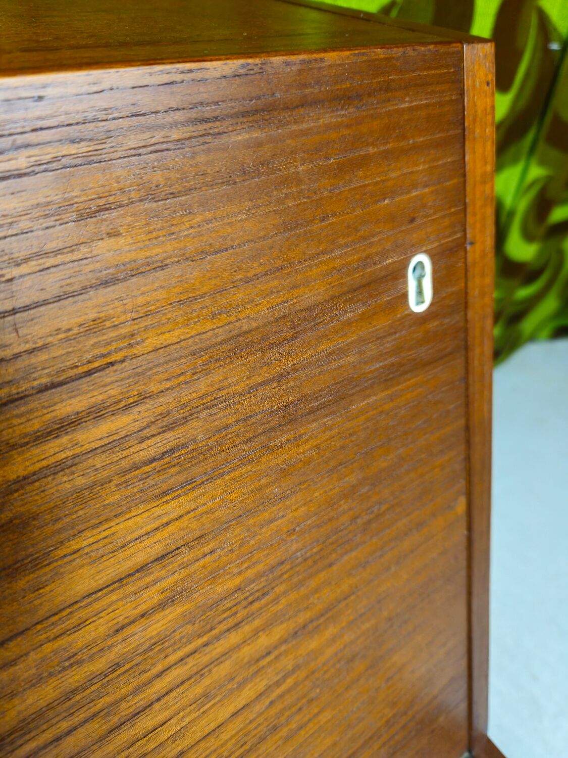 Vintage teak secretary 1970