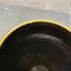 Footed vase in West German pottery, mid-century WGP by Bay Keramik, 1960s.