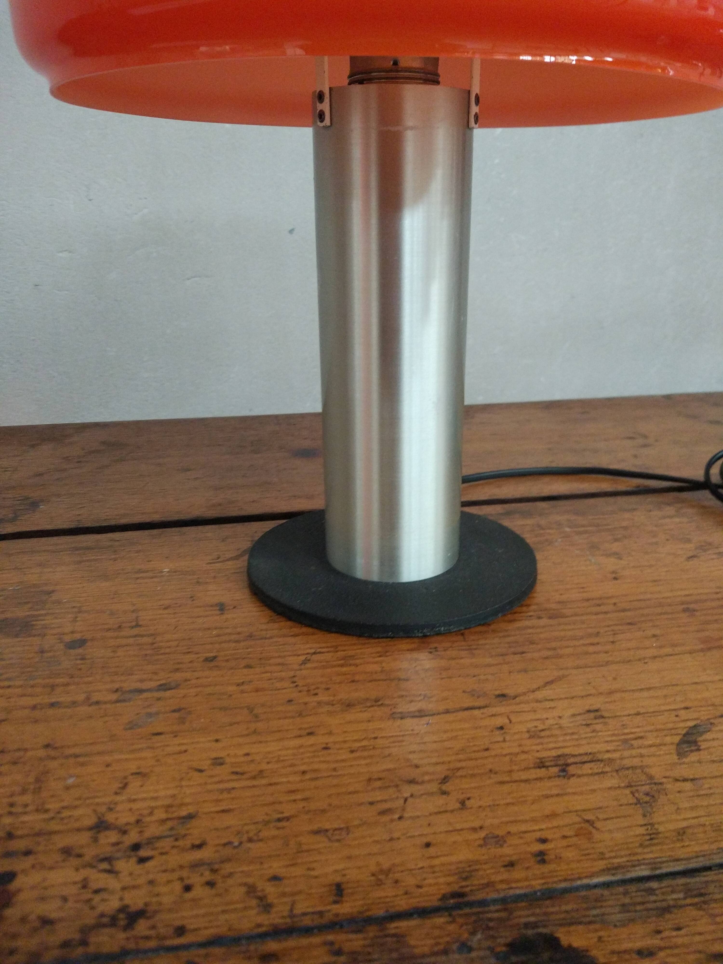 Lampe vintage 1970 orange