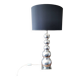 Vintage metal ball lamp from the 80s