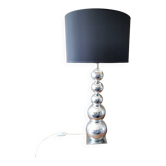 Vintage metal ball lamp from the 80s