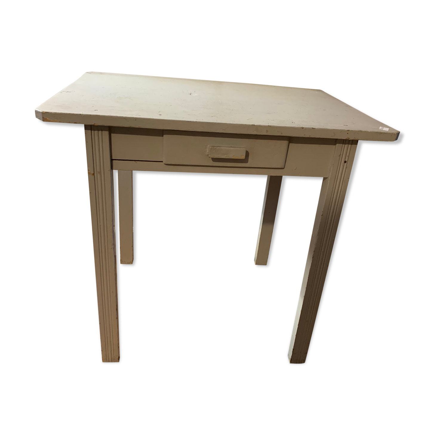 Light blue farm table