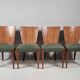 Set Chairs and Table  by Jindřich Halabala for Up Zavody, 1940s