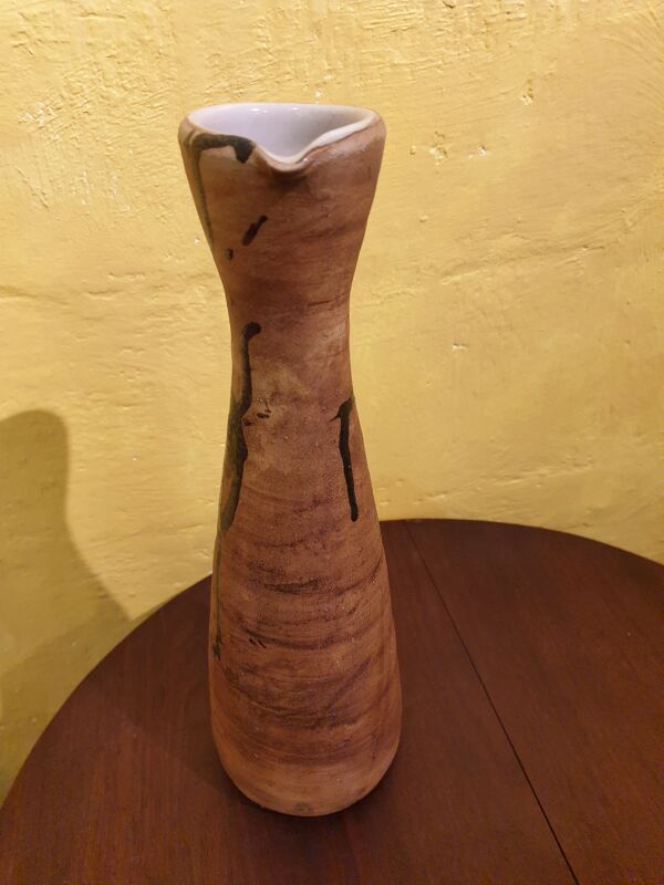 Pichet vase la colombe Vallauris années 1950